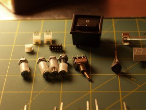 Interruptores, conectores y tornillería