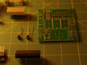 PCB y microcontrolador