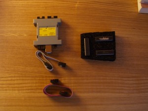 Programador de AVR, cables y micros AVR