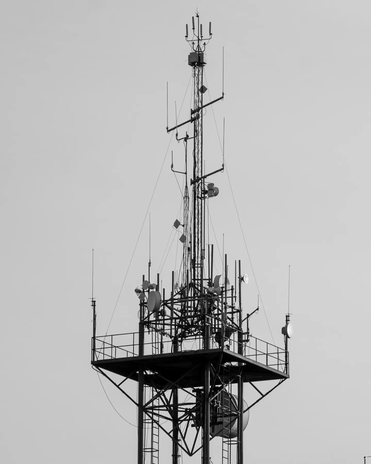 Las antenas, la radio